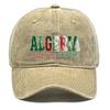 "ALGERIA" "VIVA L'ALGERIE" Flag Printed Baseball Hat , Adjustable Snapback Baseball Cap Sporting Hip Hop Stylish All-season Woman's Cap