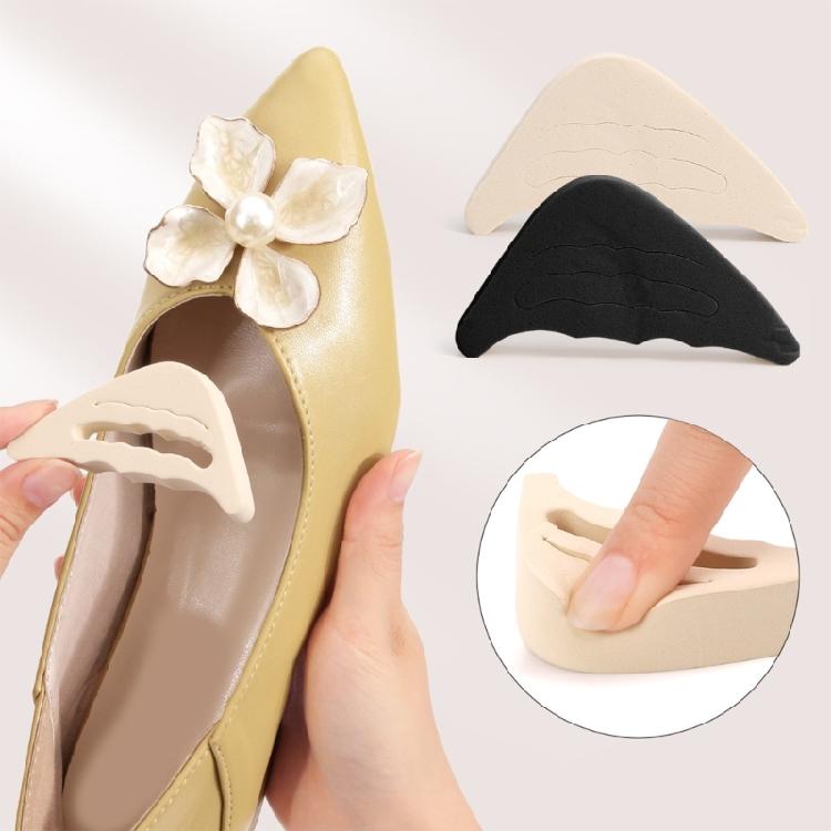 2 Pairs High Heel Toe Cushions for Women Anti Slip Breathable Rubber Heel Toe Protectors Cushioning Pad Shoe Inserts