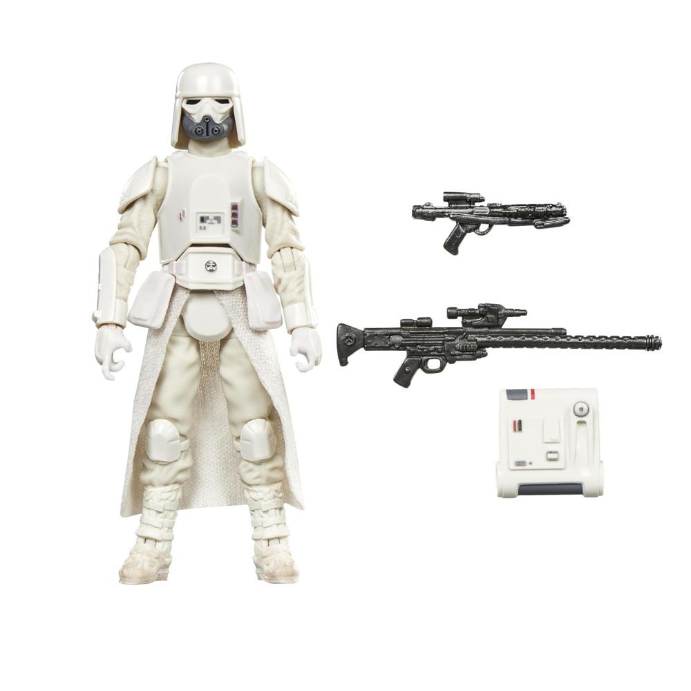 Hasbro WARS Vintage Collection Wars/The Mandalorian and Groogoo Imperial Remnant Snowtrooper Premium 9.5 cm Collectible Action Figure G2621 STAR
