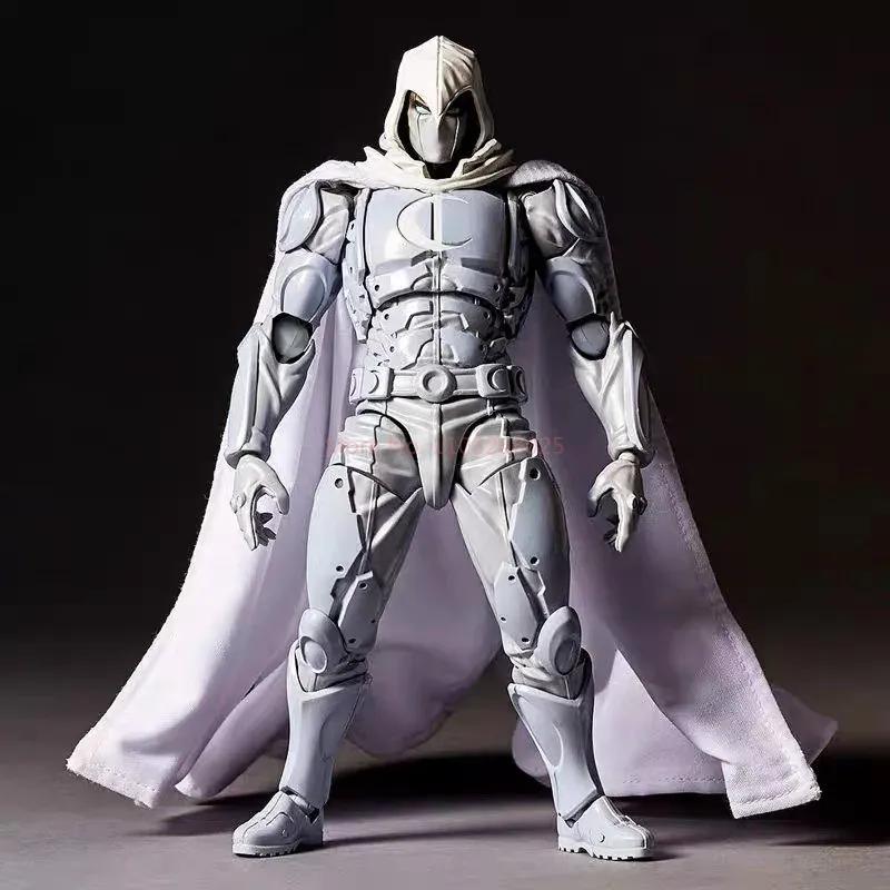 Model Toys Gifts Moon Knight Figure Revoltech Amazing Yamaguchi Avengers Marc Spector Winter Soldier Action Figurine Pvc Movable