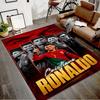 1 Stück Nummer 7 Fußball Design Bedruckter Teppich für Schlafzimmer Wohnzimmer Heimdekoration Teppiche Matte Rutschfeste Matte Teppich für das Bett