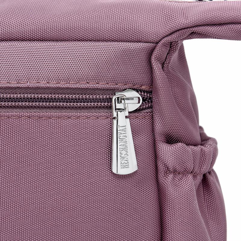 Crossbody-Tasche mit großem Fassungsvermögen Damen Leichte Wasserabweisende Nylon-Umhängetasche Muttertasche