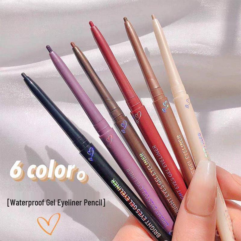 Novo Waterproof Sweatproof Long-Lasting Eyeliner - No Smudge, Ultra-Fine Tip for Students & Beginners, Ideal for Inner Corner Highlighting