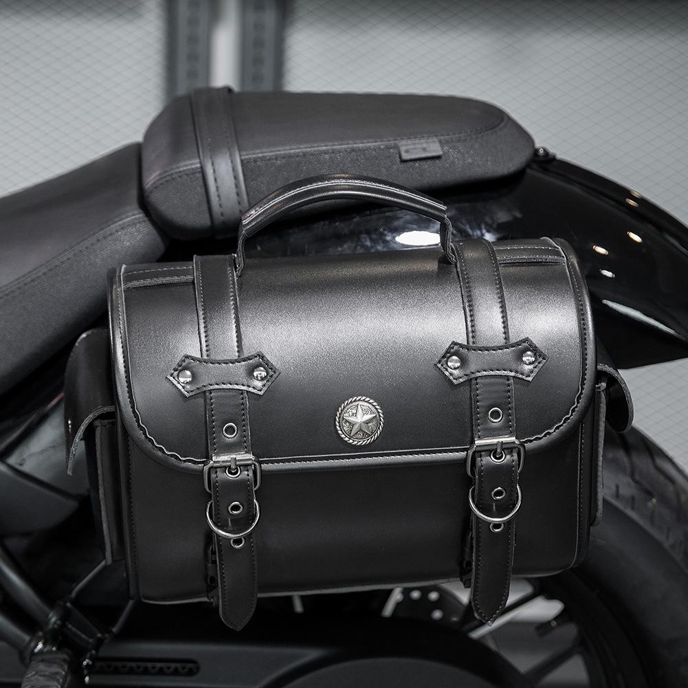 Punk Retro Locomotive Trailer Harley Motorcycle Supplies Outdoor Riding Device Modification Bag