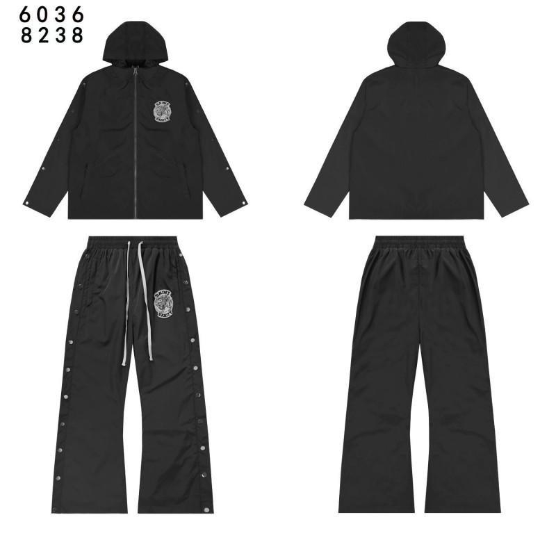 SAINT VANITY Embroidered Trench Track Suit Men Women Casual Sportswear Fall 2026