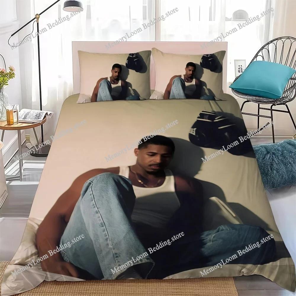 Singer K-Khamari To Dry a Tear Duvet Cover Set Home Style Bedding Soft Laundry Cotton Bed Student Dormitory Gift Home Textile