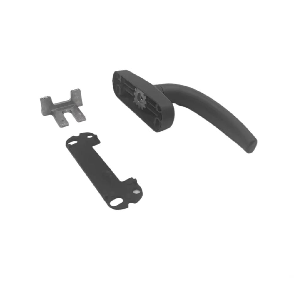 Accessori Finestre in Alluminio Maniglia Maniglia Grande a Due Punti per Finestre a Vasistas e a Battente Interno e Finestre Scorrevoli