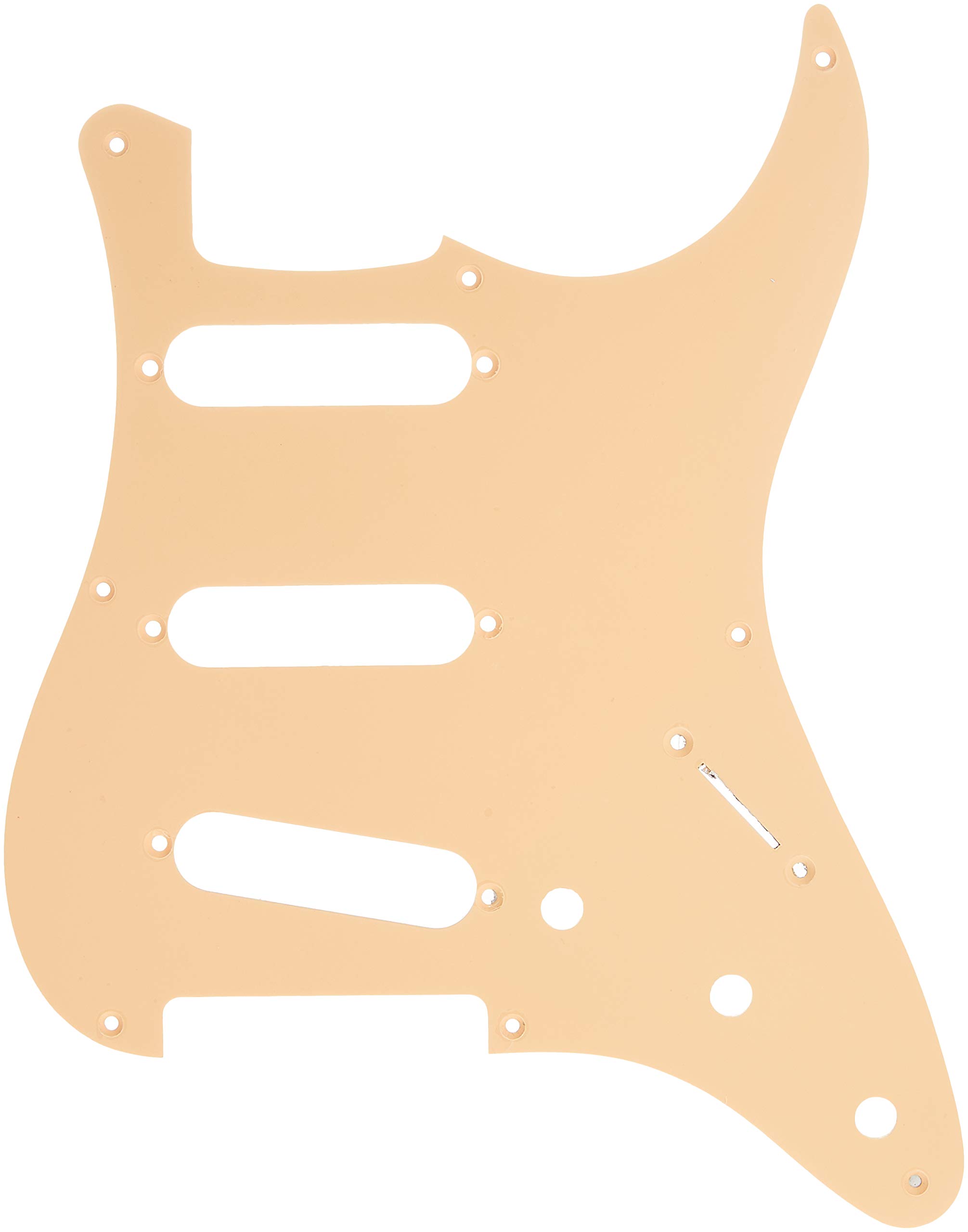 

GP FACTORY Пикгард цвета слоновой кости, 1-слойный, для 57 8-отверстного Stratocaster, Сделано в Японии, GPF-PG-ST57-IV1P