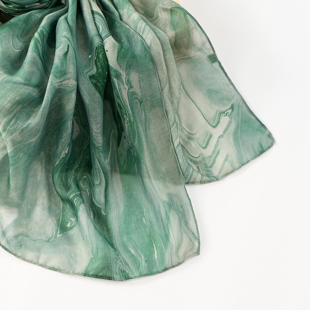 New Printed Cotton Modal Hijab Scarf For Woman Muslim Hijabs Shawls Fashion Long Wraps Ladies Soft Headband Islam Turban