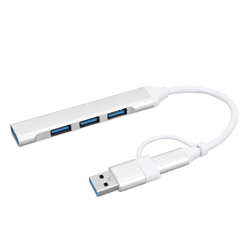 USB C Hub Víceportový adaptér Typ C a USB na 4xUSB Hub pro notebook, klávesnici, myš, USB disk