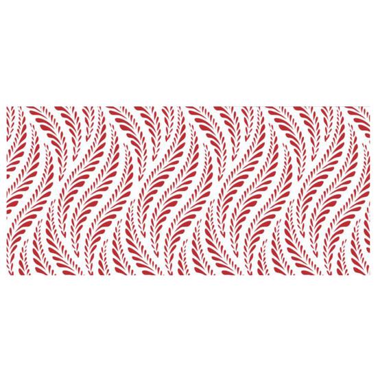 Cake Stencil Leaves Design Non-stick Hollow-carved Flexible Tough Plastic Anti Corrosion Cake Templates Baking Accessories