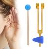 136.1HZ Aluminum Alloy Tuning Fork Sound Healing Therapy Tuning Fork with HammerLuxury Gold