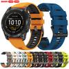 22mm 26mm Silikonarmband für Instinct 3 2 2X QuickFit Armband für Garmin Fenix 8 E 7 7X Pro 5 5X Plus 6 6X Pro Epix Gen 2 Armband
