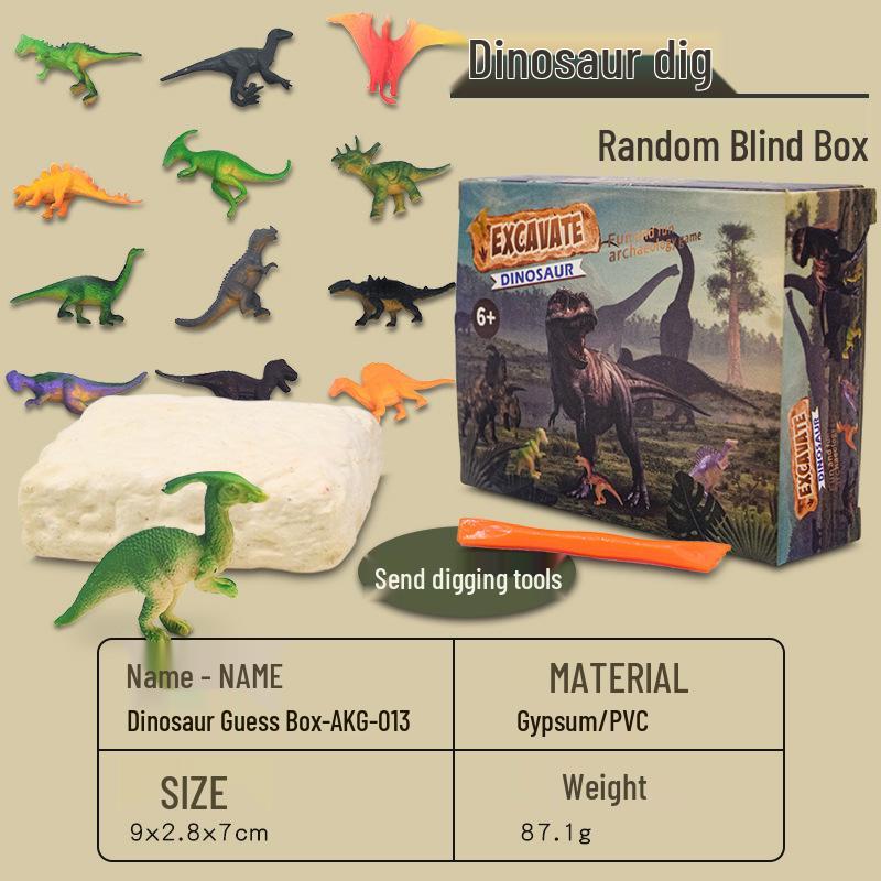 Colorful Gemstone Excavation Toys: Educational Blind Boxes for Kids
