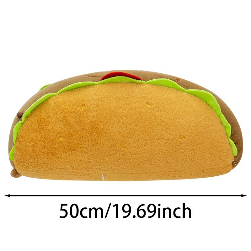 50CM Cartoon Hot Dog Style Capybara Cute Capibara Anime Fluffty Toy Plush Doll Home Decor Desktop Ornament Kids Birthday Gift