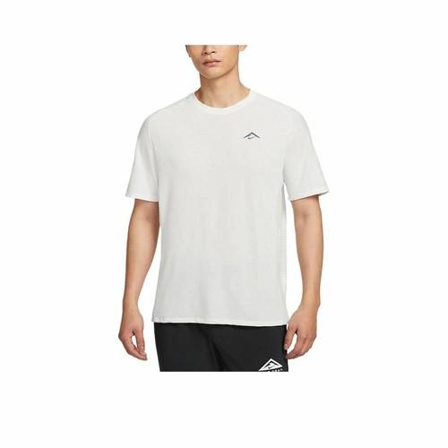 

Nike Brand Logo Raglan Sleeve Quick-Dry Short-Sleeve T-Shirt for Men, White EU M білий