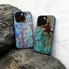 Retro Industrial Style Rusty Phone Case For iPhone 17,16,15,14,13,12,11 Plus,Pro Max,XS,Colorful Silver Phone Case Funda Cover