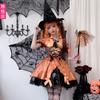 Dospělý kostým na Halloween kostým čarodějnice maškarní cos show kostým kostým dýňové čarodějnice cosplay šaty