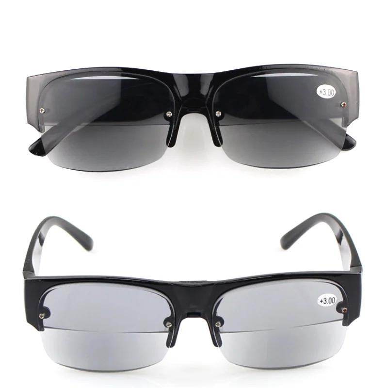 Bifocal Reading Glasses Men Women Presbyopic Sunglasses Far Near Vision +1 0 to +4 0 Unisex Anti Reflective Eyewear