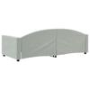 Daybed Light Grey 90x200 Cm Velvet