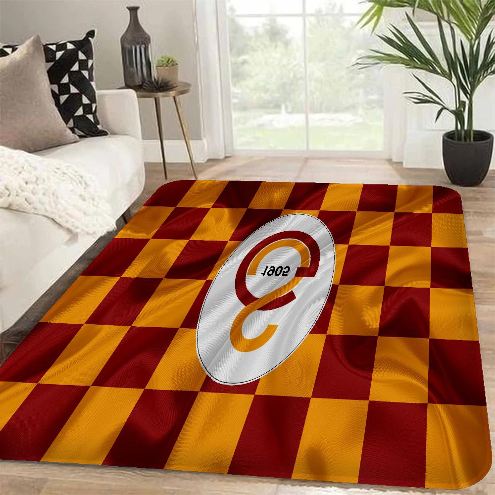 1905 Galatasaray Logo Bathroom Mat INS Style Soft Bedroom Floor House Laundry Room Mat Anti-skid Welcome Doormat