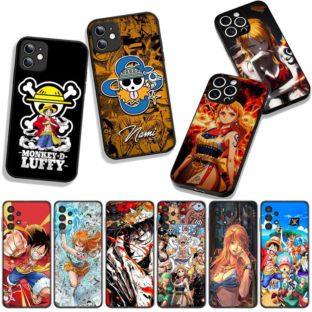 Phone Cover Poster Nami One Piece Luffy Cartoon for Xiaomi Redmi Note 14 12 13 ProPlus A4 A3 Pro Plus 12C 13C 14C 5G + Case