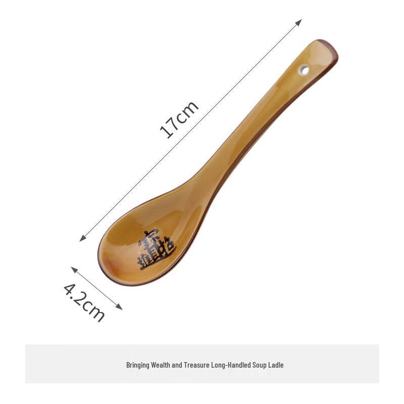Китайский костяной фарфор суповые ложки с длинной ручкой (10-Pack)
