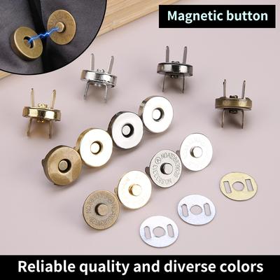 10 szt./opak. 14-18MM Magnetyczne zatrzaski Zapięcia Guziki Torebka Portfel Rzemiosło Torby Części Akcesoria