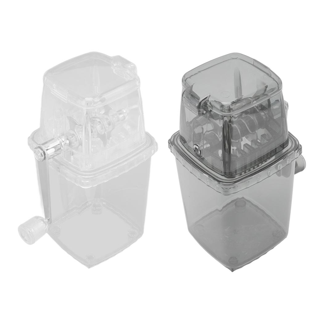 Ręczna kruszarka do lodu Mała przenośna golarka Ręczna maszyna do odśnieżania dla domu