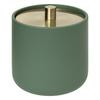 Duo Storage Container Green Gold Lid