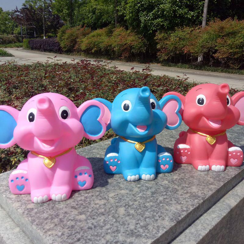Children's Drop-Proof Elephant Piggy Bank - Cute Savings Bank & Creative Birthday Gift for Girls