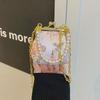 Retro Kiss Lock Crossbody Bag Embroidery Clasp Bag Fashion Chinese-style Mini Bag  Wedding