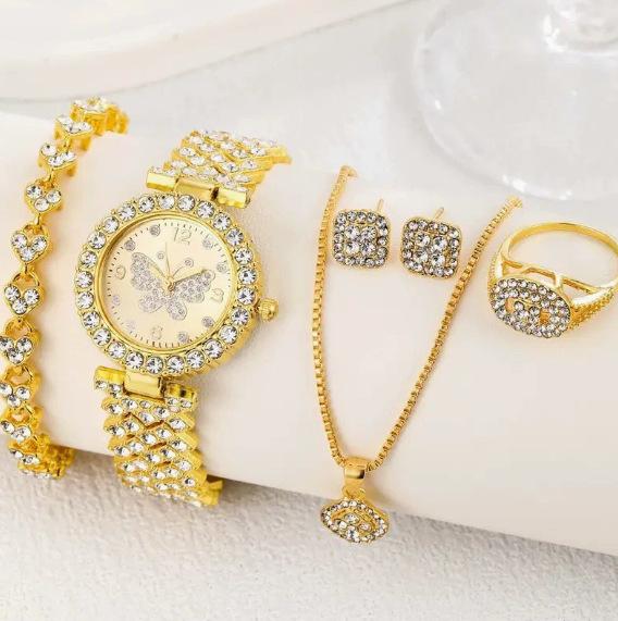 Ladies Fashion Bracelet Watch Diamond Inlaid Watch Cornucopia Roman Quartz Watch Women'S Watch