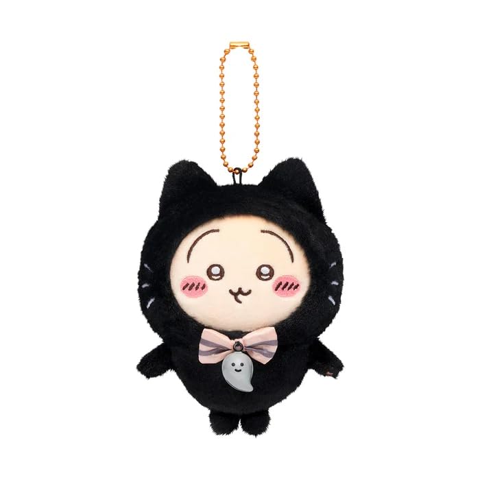 

Chikawa black cat mascot stuffed rabbit