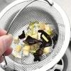 Universal Kitchen Sink Strainer Mesh Filter - Anti-Clog Drain Screen for Vegetable Washing Basin, Food Waste Debris Catcher