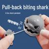 Biting Shark Pendant: Decompression Big Fish Eats Small Fish Keychain