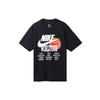 Nike T Shirts Men's Black Crew Neck Moderate Straight Fit DO2032-010