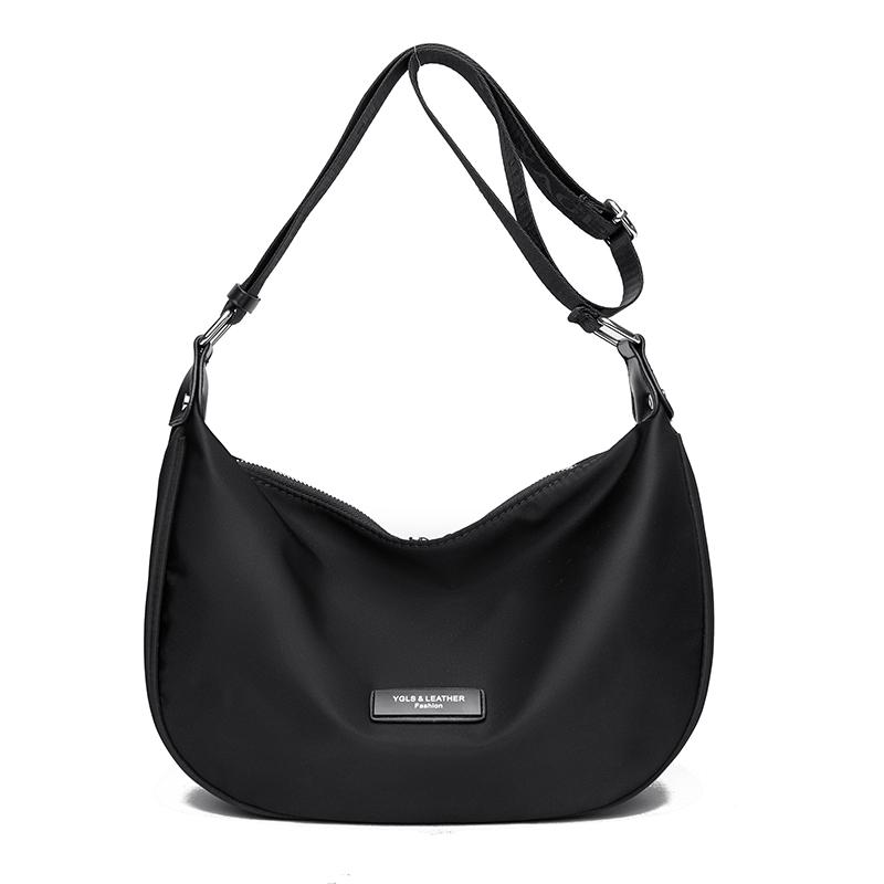 Einfache Damen-Umhängetasche, Lässige Crossbody-Tasche, Damen-Achseltasche, Nylon-Umhängetasche Geeignet für den täglichen Gebrauch und zum Einkaufen