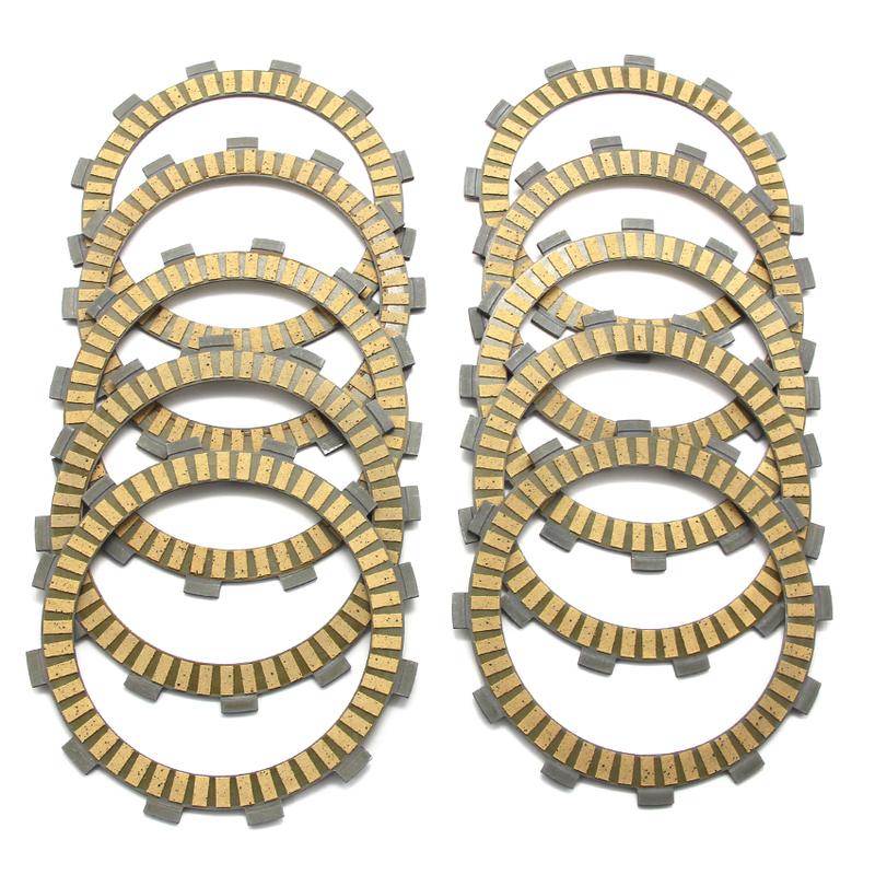 For Yamaha MT01 MT-01 2005 2006 2007-2009 VMX17 V-MAX 2009-2017 OEM: 5YU-16321-00 10 Motorcycle Clutch Friction Disc Plate Kit