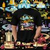 Summer Disney World 50th Anniversary Printed Pure Cotton Tshirt Fashionable Loose Casual Shortsleeved Unisal