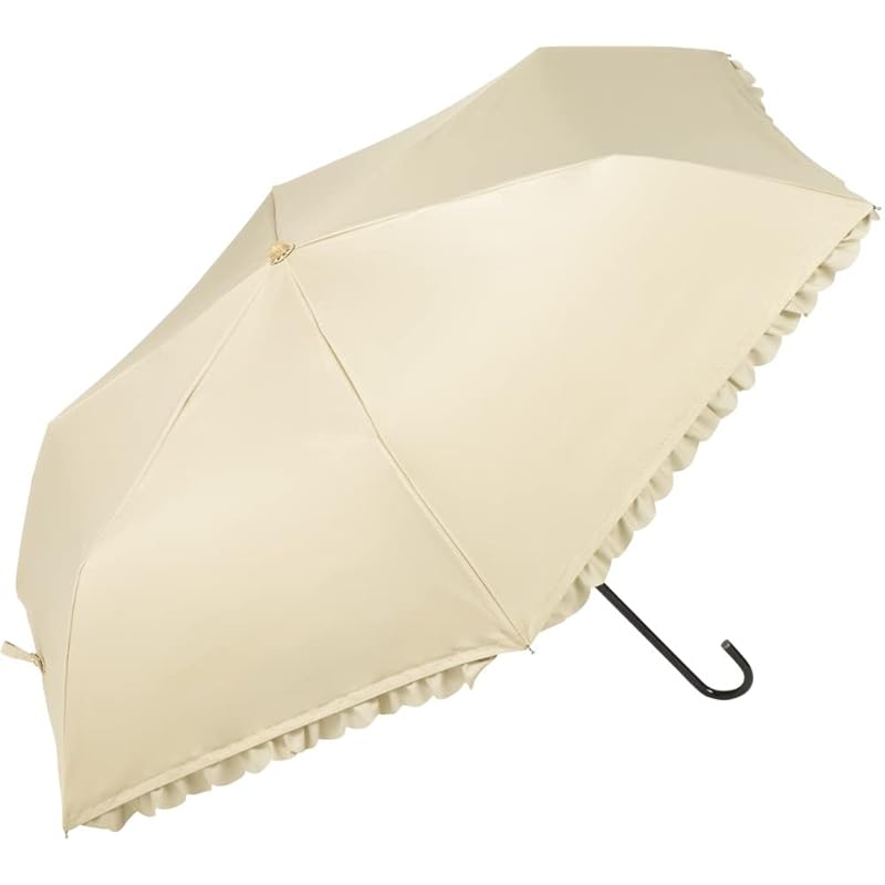 

Because folding umbrella PU heat cut ruffle mini BE B-093543