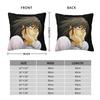 L Lawliet Death Note Kuddfodral Anime Japan Manga Kuddfodral Anpassningsbar Dragkedja Dekor Kuddfodral för Hemmet 45x45cm
