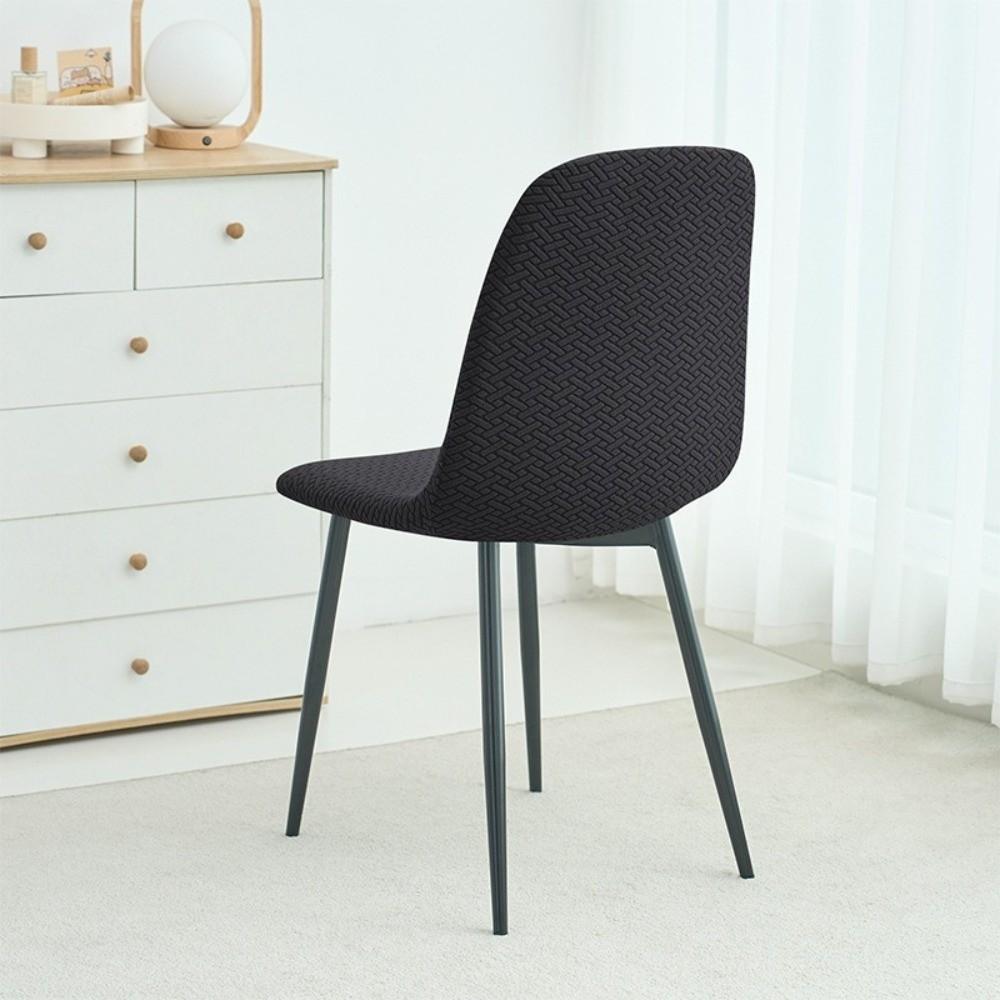 High Back Dining Chair Cover Elastic Spandex Jacquard Chair Cover Kitchen Chair Cover Dining Room