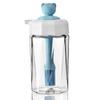 1pcs Silicone Oil Bottle Brush Kitchen Oil Brush Cute Pig Pot Soy Sauce Seasoning Pot Baking Brush Pancake Baking Grease ARI