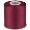 [Tekdeere]Width 100mm Solid Burgundy Grosgrain Ribbon, Perfect for Gift Wrapping, Sewing, Hair Accessories, Wedding Decorations - 22 Meters/roll