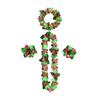 Hawaiian Leis Party Decorations, Hawaiian Flower Necklace Flowers Bracelets Headband, for Tropical Hawaiian Party Theme Beach Party