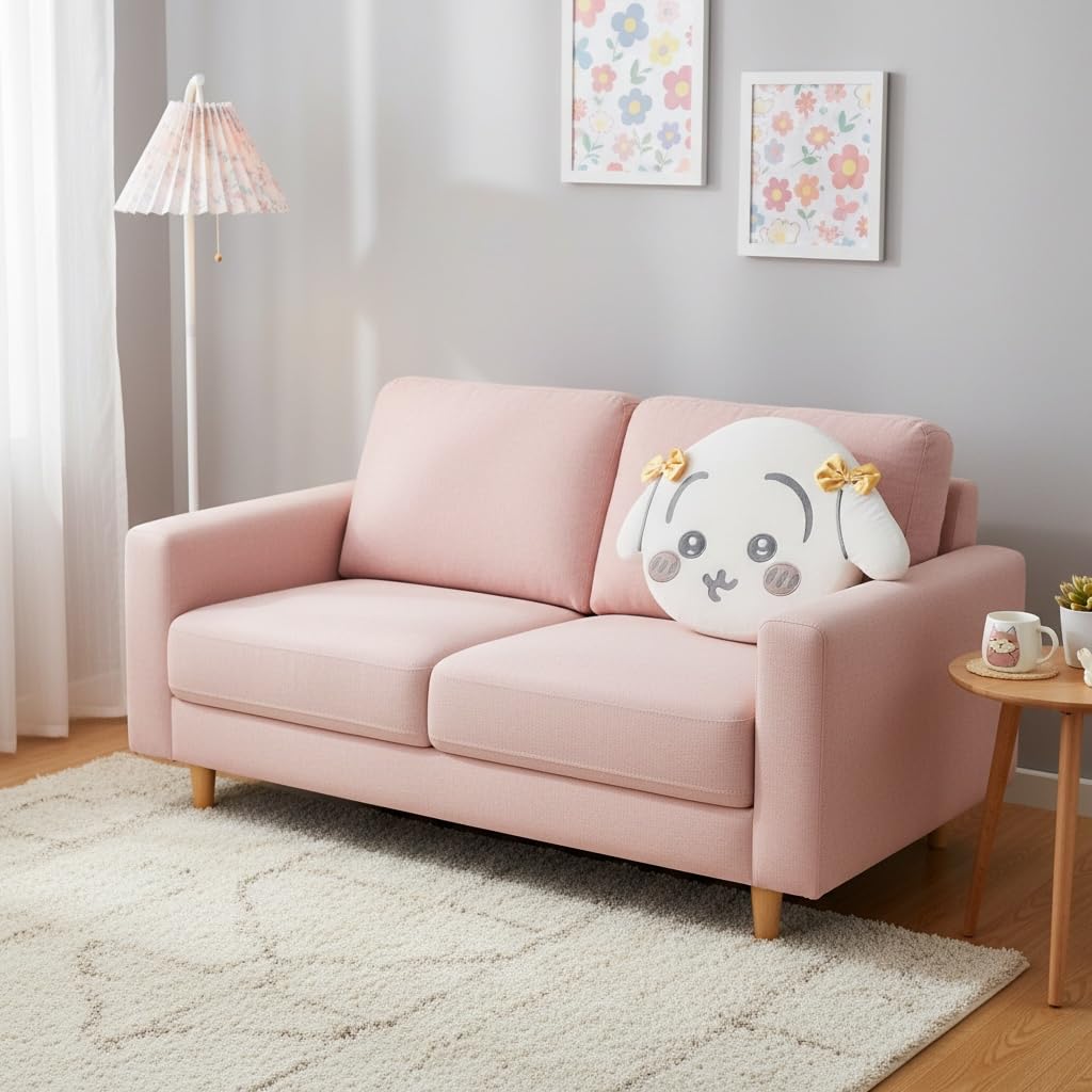 ChiiKawa (Rabbit) Memory Foam Cushion - Ribbon - Approx. 43cm, Unused, Official Prize, Amusement-Only Prize