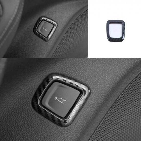 Steel Tailgate Switch Frame Carbon Texture Rear Door For Cadillac CT5 -