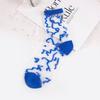10 Pares Calcetín Mujer Flor Verano Encaje Cristal Seda de Vidrio Calcetines Cortos Finos Transparentes Jacquard Rosas Elásticos Calcetines Ultrafinos