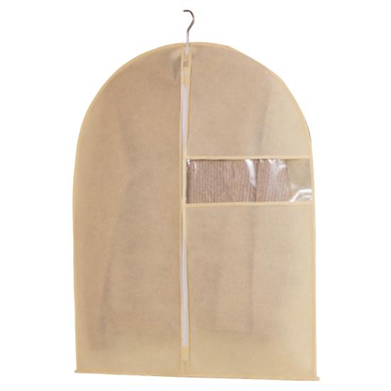 

Мешок для одежды, пылезащитный чехол для одежды с прозрачным окном, застежка-молния, органайзер для шкафа, пальто, костюм, платье, сумка для подвешивания XS чёрный